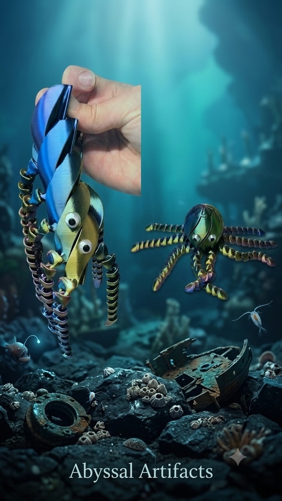 [KCHN150] Octopus Twist Fidget