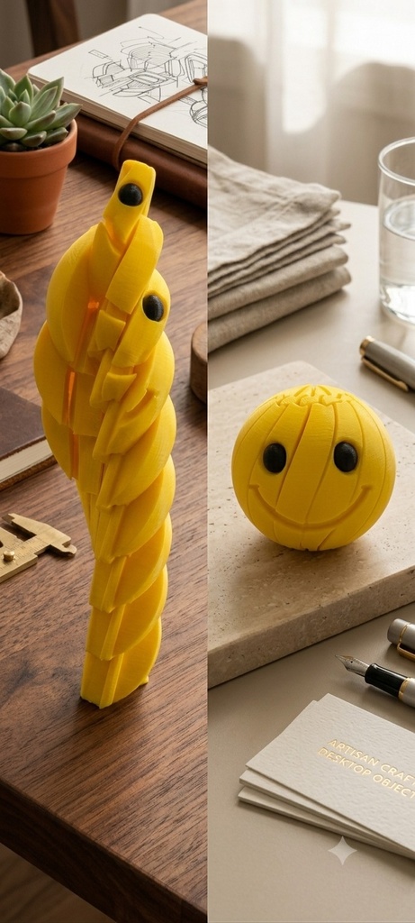 [KCHN151] Smiley Twist Fidget