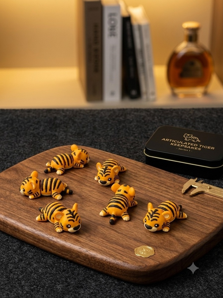 [KCHN160] Mini Tiger — Keychain