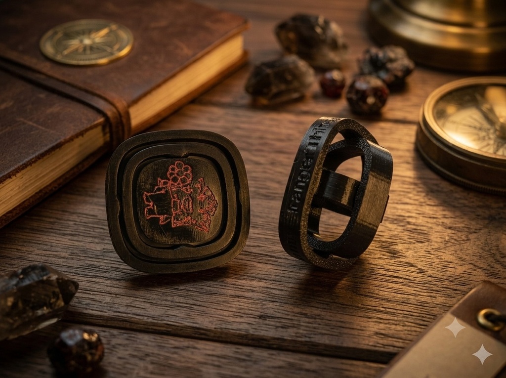 [KCHN119] Stranger Things Spinner — Keychain