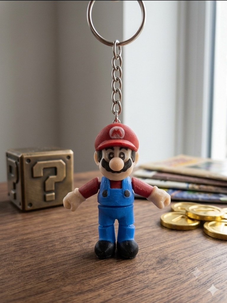 [KCHN126] Super Mario — Mario — Keychain