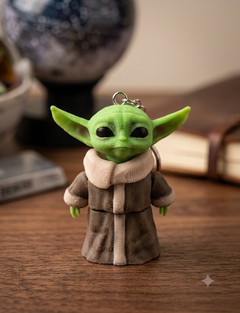 [KCHN091] Baby Yoda — Keychain