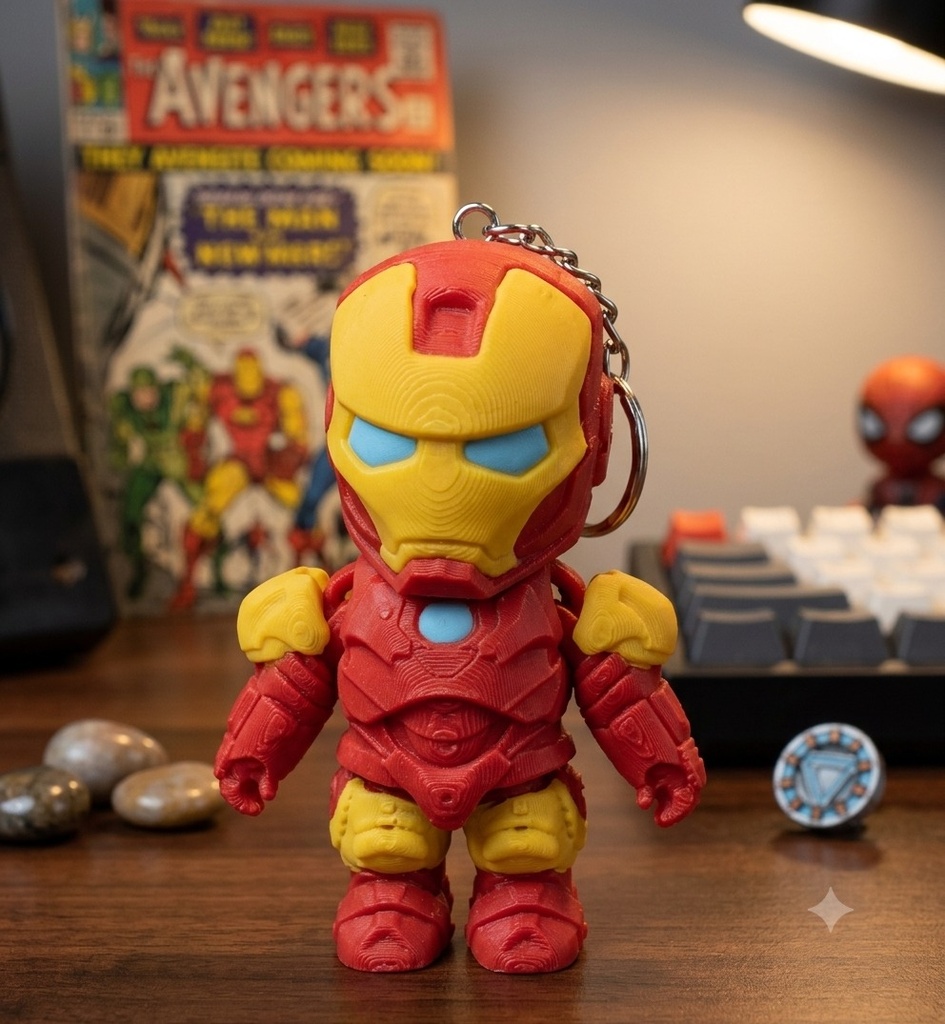 [KCHN019] Marvel Iron Man — Keychain
