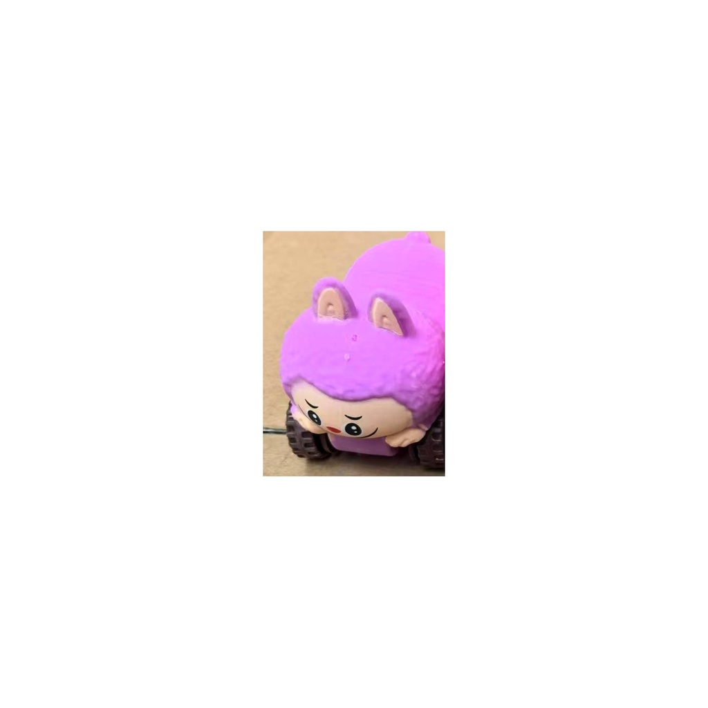 [260441] Pull-Back Character Stress Car (Purple)