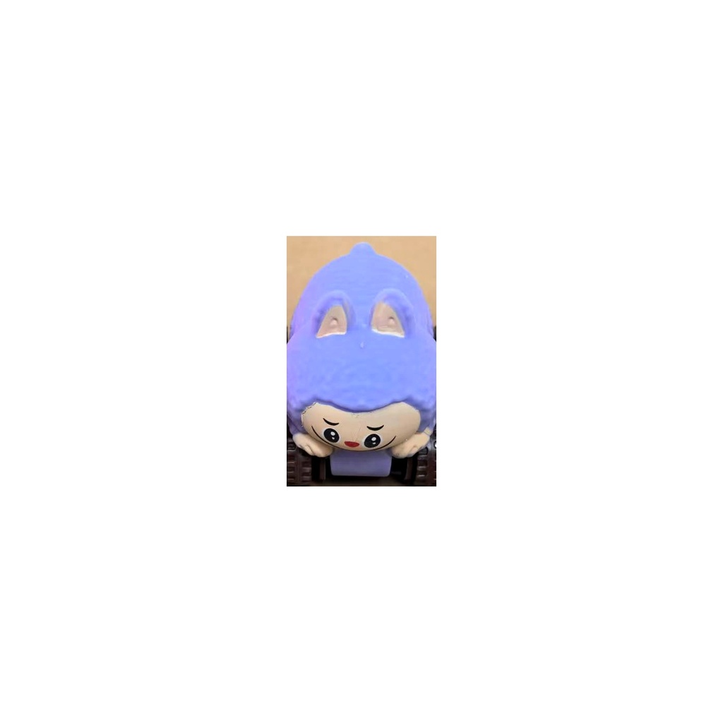 [260441] Pull-Back Character Stress Car (Blue)
