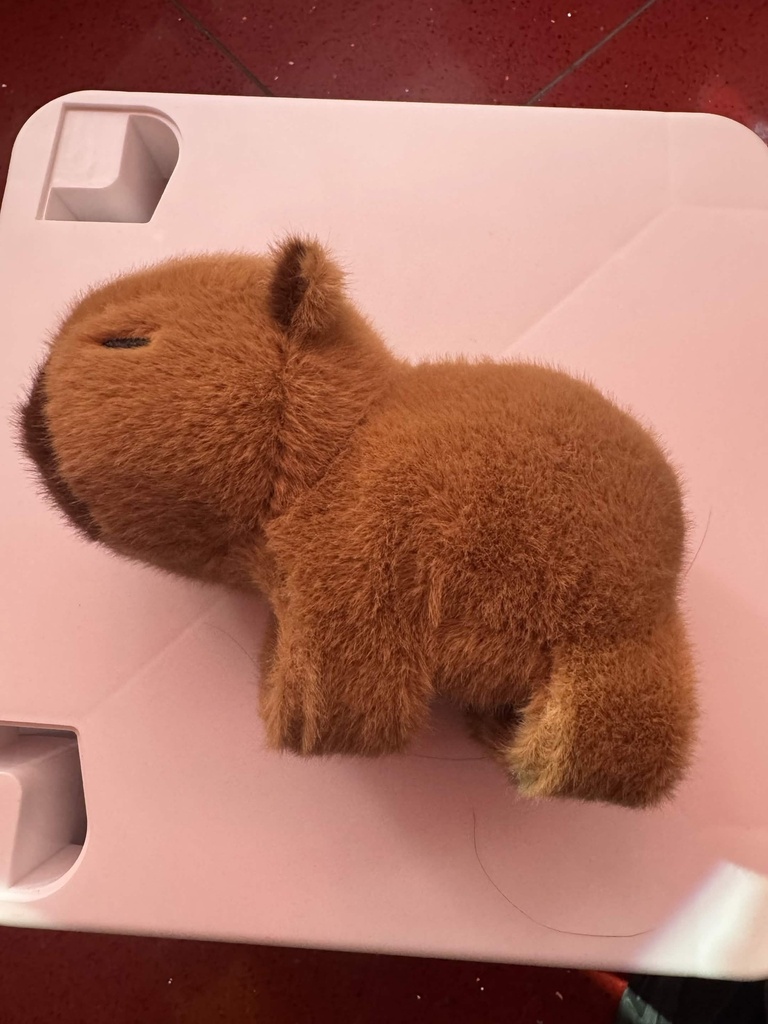 [260411] Plush Capybara (plain brown)