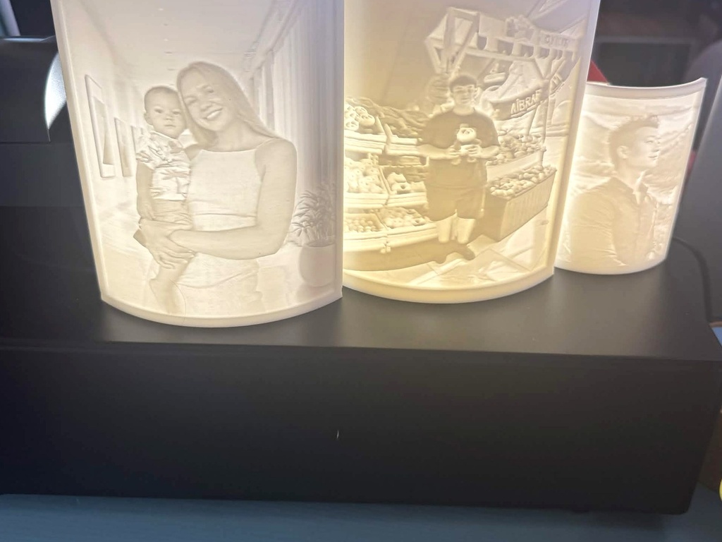 Personalized Lithophane Photo Print
