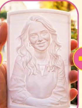 Lithophane style example