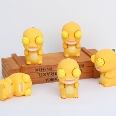 [260646] Cute pop-eyed dinosaur decompression toy