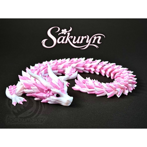 Sakuryn — рухомий дракон із цвітом сакури